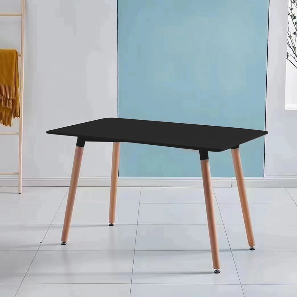 Трапезна маса RFG Vassy MDF 140/70 черна